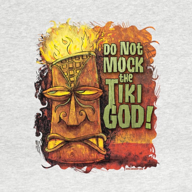 Do Not Mock The Tiki God! by zerostreet